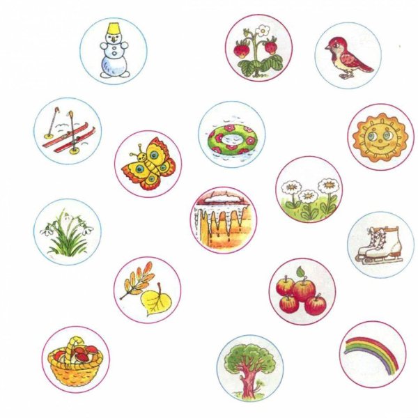 Дидактические карточки для дошкольников