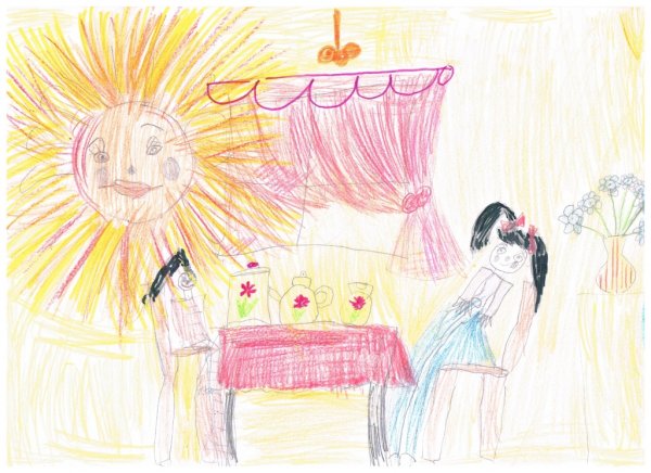 Необычайное приключение летом на даче