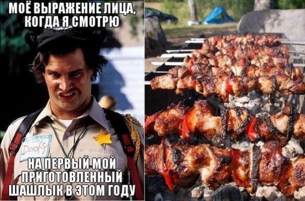 Шутки про шашлык