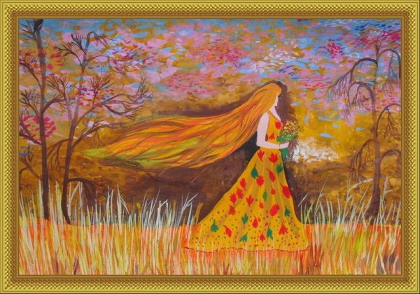 Иллюстрация Золотая осень