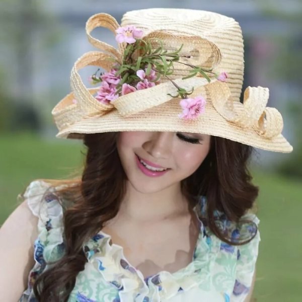 Летние шляпки с цветами