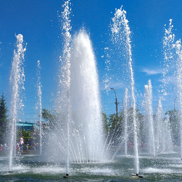 Поющий фонтан Иркутск