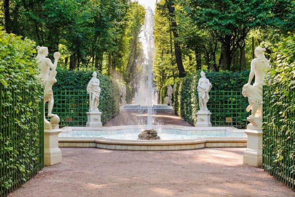 Летний сад СПБ фонтан Царицын