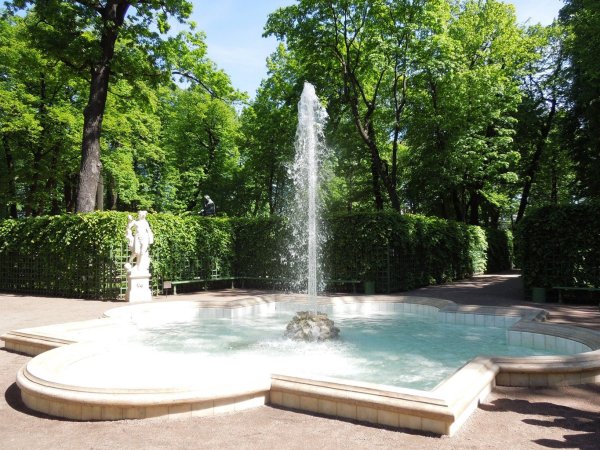 Воронеж Кольцовский парк,фонтан