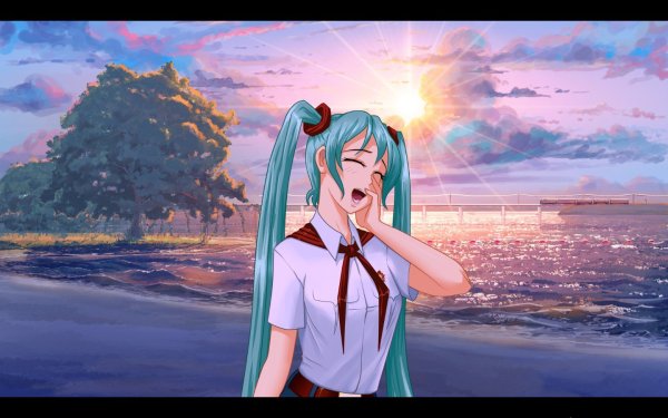 Everlasting Summer Мику арт