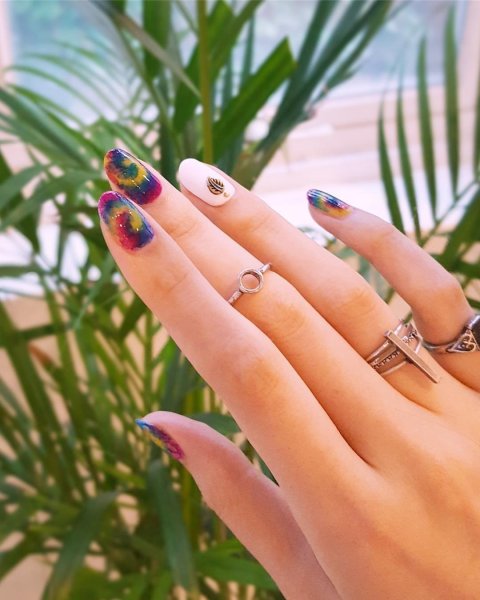 Маникюр градиент