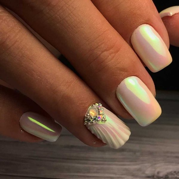 Разноцветные ногти