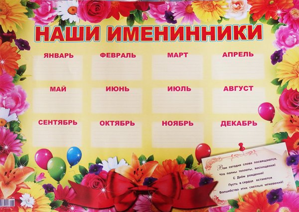 Наши именинники