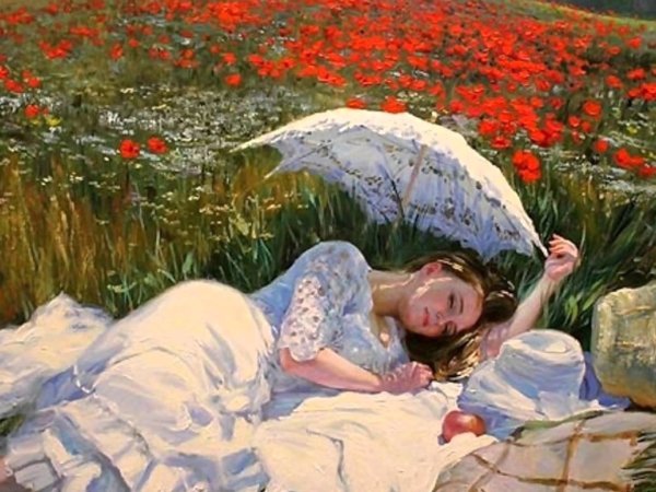 Акварели Виктории Кирдий ангелы