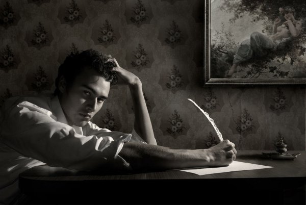 Писательница рисунок