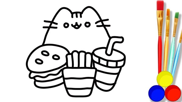 Сладости карандашом