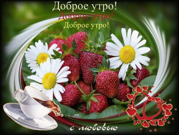 Красивое лето с пожеланием.