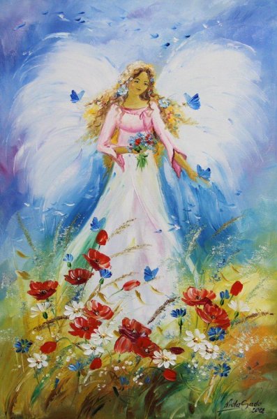 Польская художница Viola sado