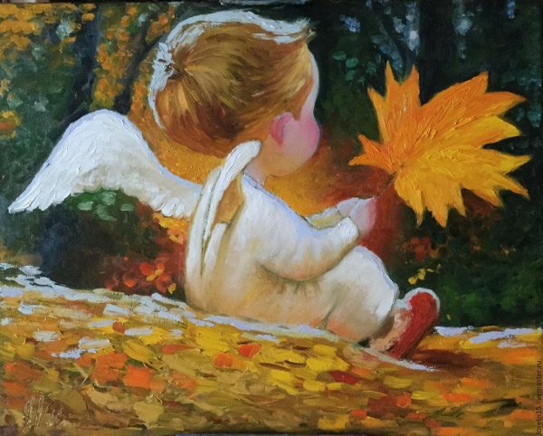 Маленькая Феечка с корзинкой