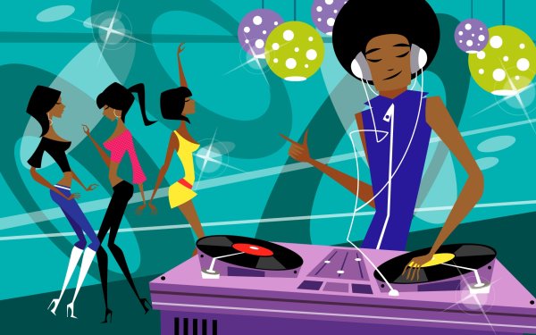 Фон в стиле стиляг