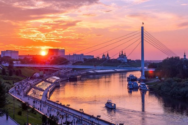 Город Тюмень набережная