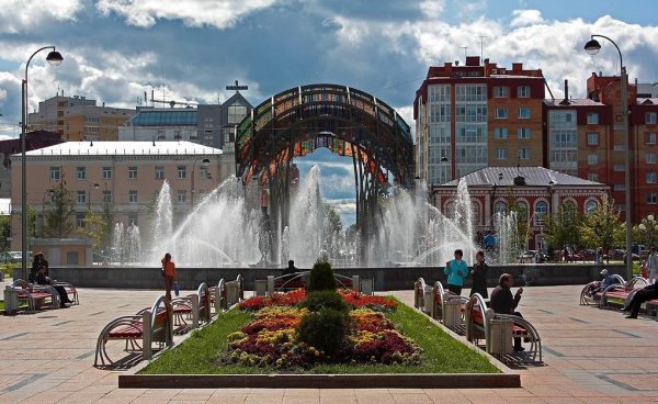 Цветной бульвар Тюмень