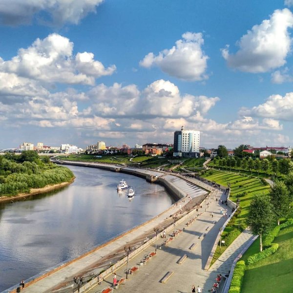 Набережная Тюмень