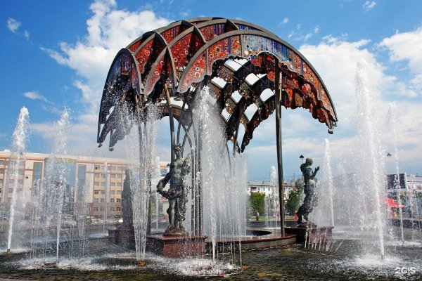 Фонтанная площадь цветной бульвар Тюмень