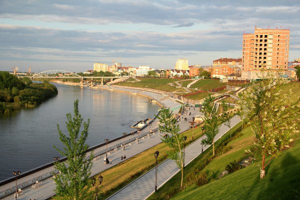Набережная Тюмень
