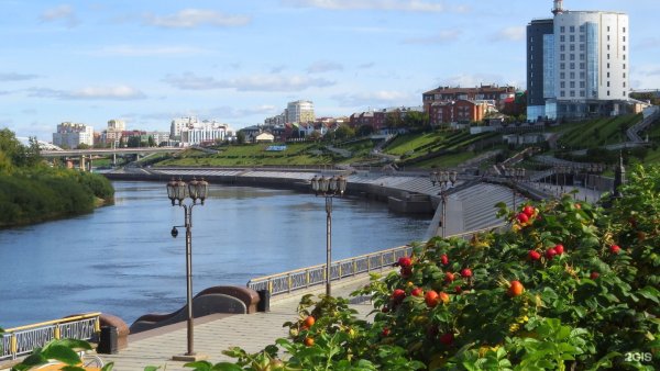 Набережная Тюмень 2021