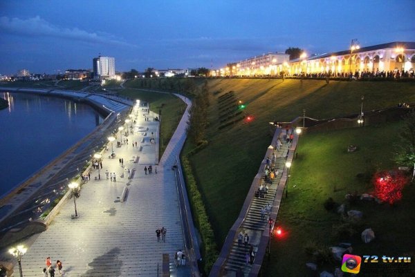 Тюмень центр набережная