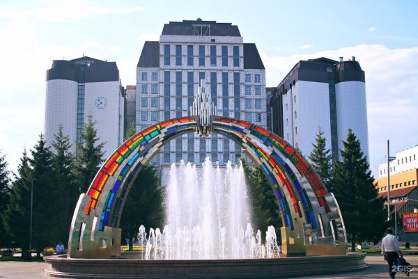 Фонтаны в Тюмени