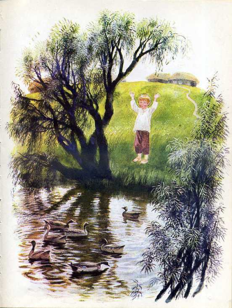 Утренние лучи Ушинский иллюстрации