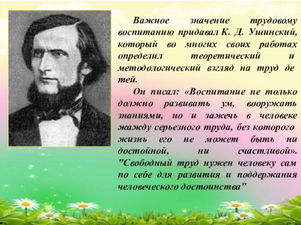 К Д Ушинский в лесу летом