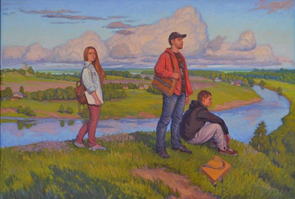 Сюжетная композиция лето