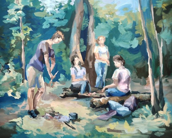 Рисунок моя семья