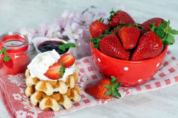 Доброе утро клубника