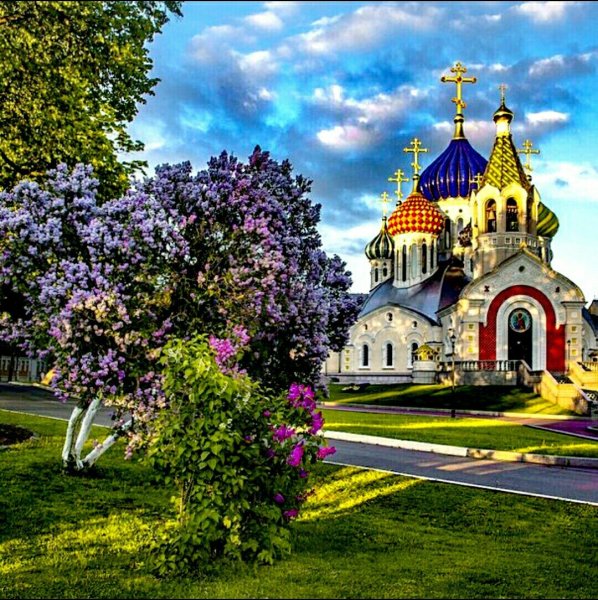 Рассвет в деревне