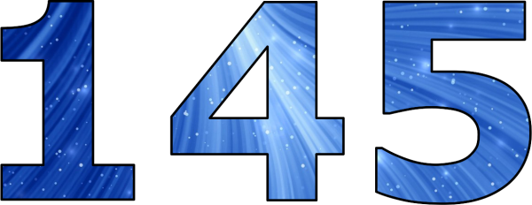 Цифра 1 со звездочками