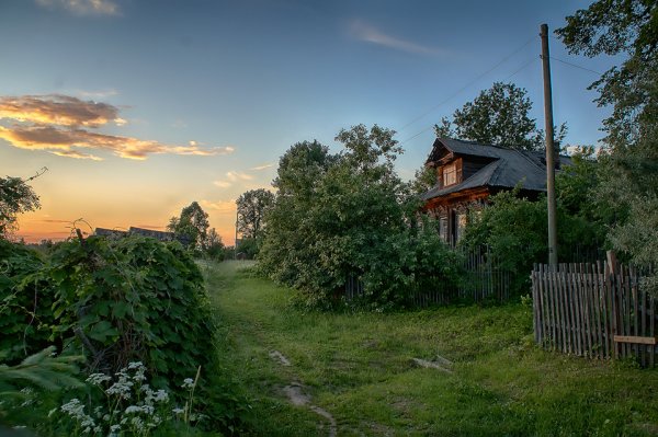 Деревня деревеньки Ивановской области