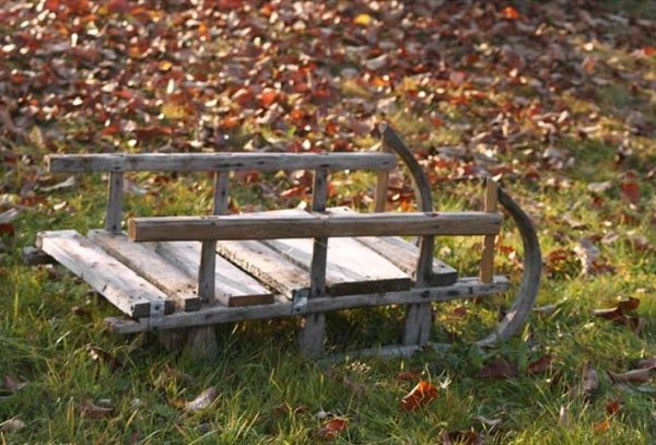 Сани летом а телегу зимой