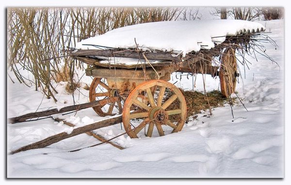 Повозка Деда Мороза