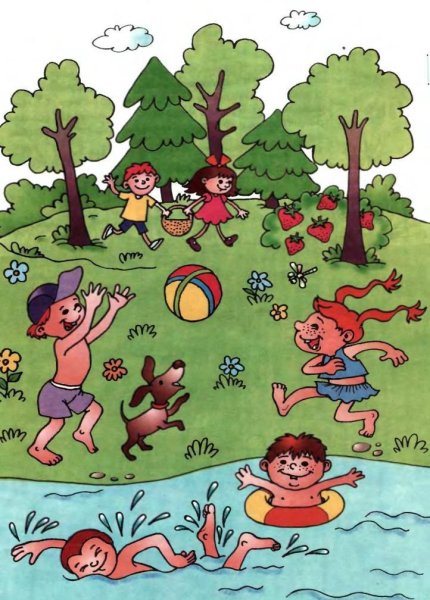 Рассказ по картинкам для детей