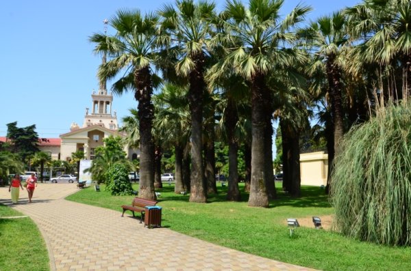 Набережная Сочи летом 2021