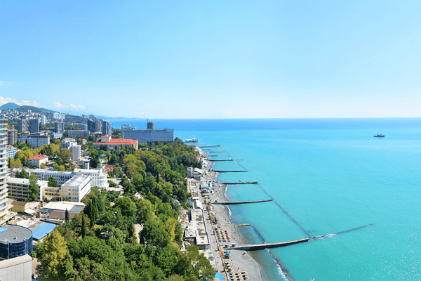 Сквер морпорт Сочи