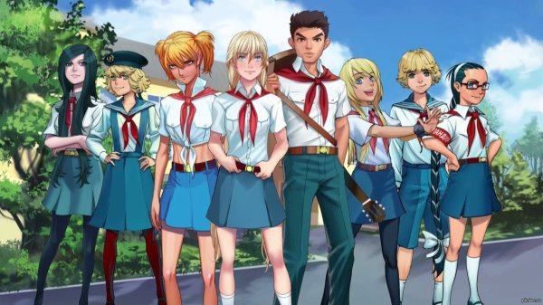 Игра про Пионерский лагерь Бесконечное лето