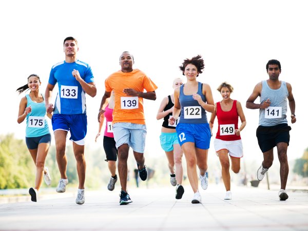 Бег абстракция