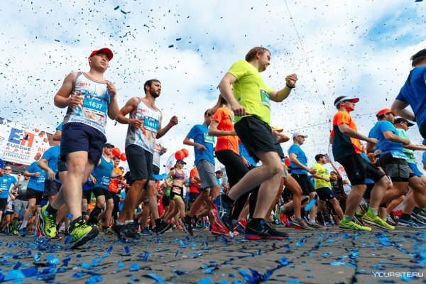 Фитнес-марафон на улице