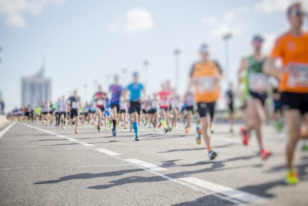 Марафон иллюстрация