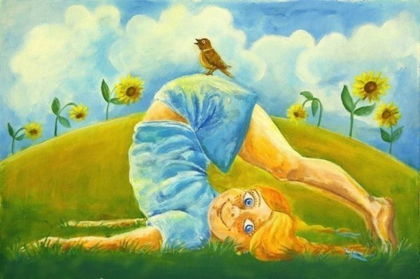 Эльга Попова художница лето