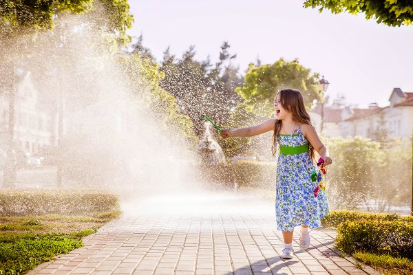 Жаркое лето