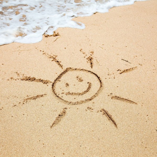 Солнце на песке