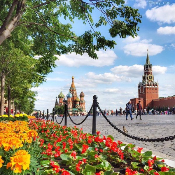 Фото Москвы летом реальное