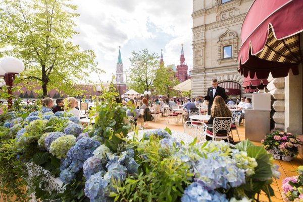 Bosco Cafe веранда ГУМ