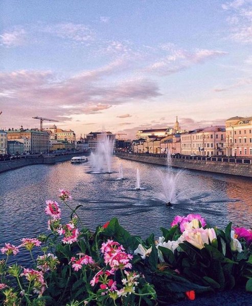 Москва летом